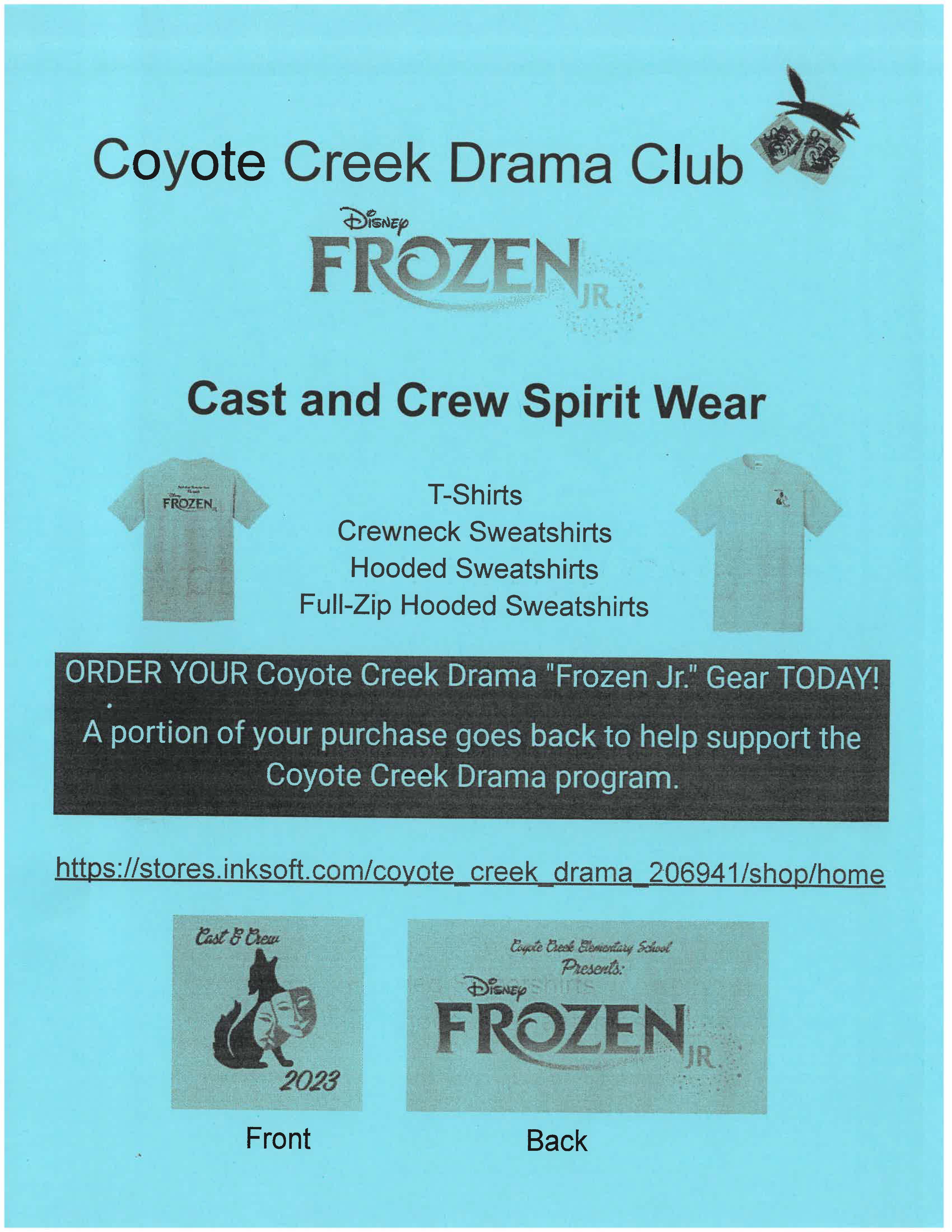 DRAMA Spirit Wear