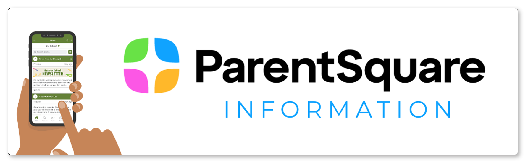 ParentSquare Information button